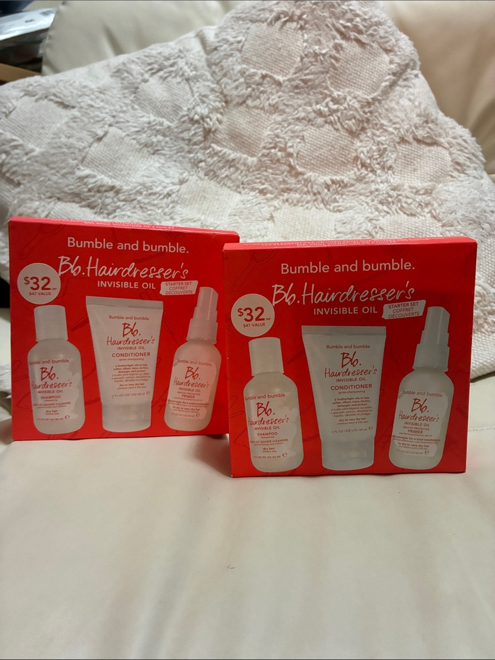 Bumble and bumble Red Starter Set with Invisible Oil Trio